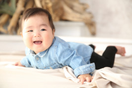 PhotoStudioLiange（リアンジュ湘南）の赤ちゃん・新生児のベビー写真撮影の実績・ギャラリー_ハーフバースデー（生後6ヶ月）