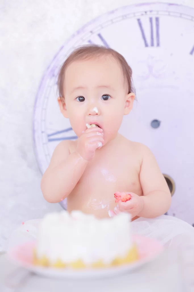 PhotoStudioLiange（リアンジュ湘南）の誕生日記念撮影・1歳の誕生日写真（ファーストバースデーフォト）や、4歳5歳10歳の成長記録まで